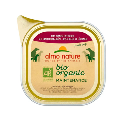 Almo Nature Daily Bio DOG con Manzo e Verdure - 100 Gr - Super Premium