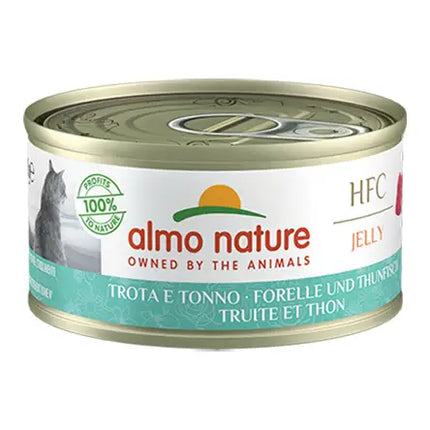 Almo Nature HFC cat jelly Trota e Tonno - 70 Gr - Human Grade