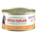Almo Nature HFC cat Mousse - Tonno e Gamberetti - Human Grade