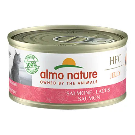 Almo Nature HFC cat Salmone jelly - 70 Gr - Human Grade