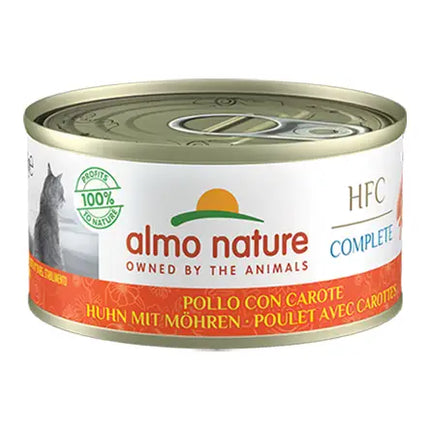 Almo Nature HFC Complete cat Pollo con Carota - 70 Gr - Human Grade