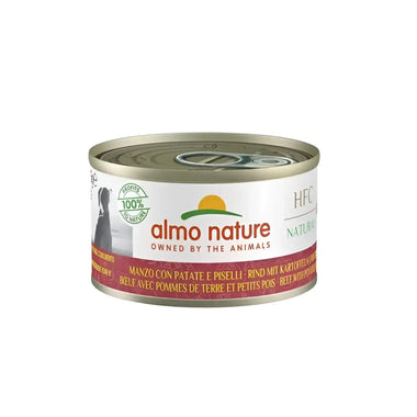 Almo Nature HFC DOG - Natural - Manzo con Patate e Piselli - 95 Gr - Human Grade