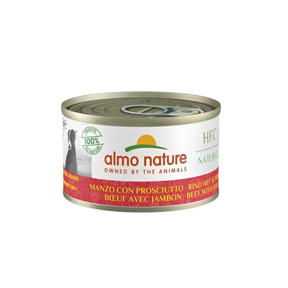 Almo Nature HFC DOG - Natural - Manzo con Prosciutto - 95 Gr - Human Grade