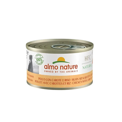 Almo Nature HFC DOG - Natural - Pollo con Carote e Riso - 95 Gr - Human Grade