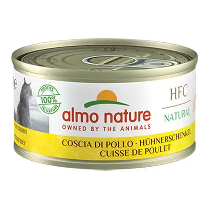Almo Nature HFC Natural cat Coscia di Pollo - 70 Gr - Human Grade