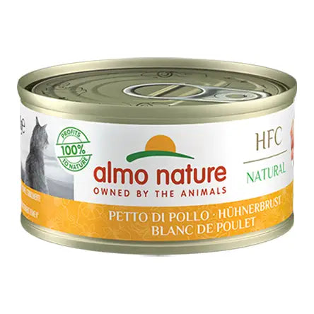 Almo Nature HFC Natural cat Petto di Pollo - 70 Gr - Human Grade