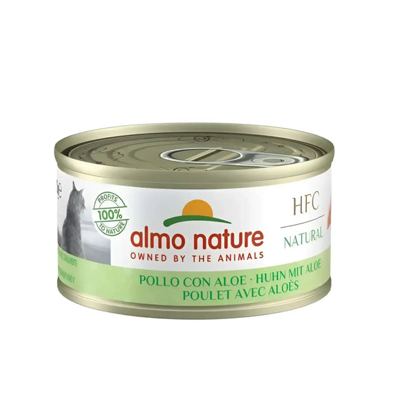 Almo Nature HFC Natural cat Pollo con Aloe - 70 Gr - Human Grade