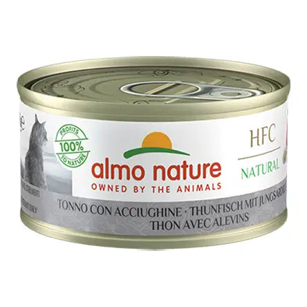 Almo Nature HFC Natural cat Tonno con Acciughine - 70 Gr - Human Grade