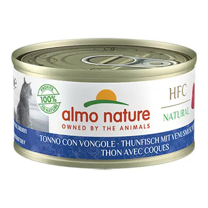 Almo Nature HFC Natural cat Tonno con Vongole - 70 Gr - Human Grade