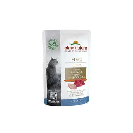 Almo Nature HFC pouch cat Tonno e Sogliola - 55 Gr - Human Grade