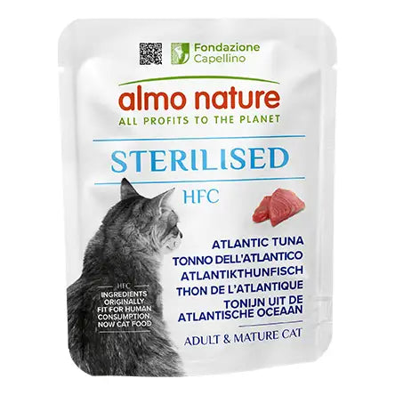 Almo Nature HFC Sterilised Tonno dell’Atlantico - 50 Gr - Human Grade