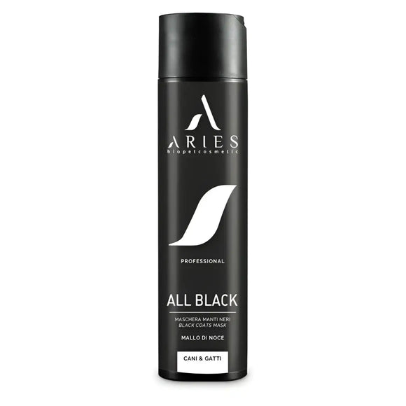 Aries - All Black Maschera manti neri scuri - 250 ml - Shampoo