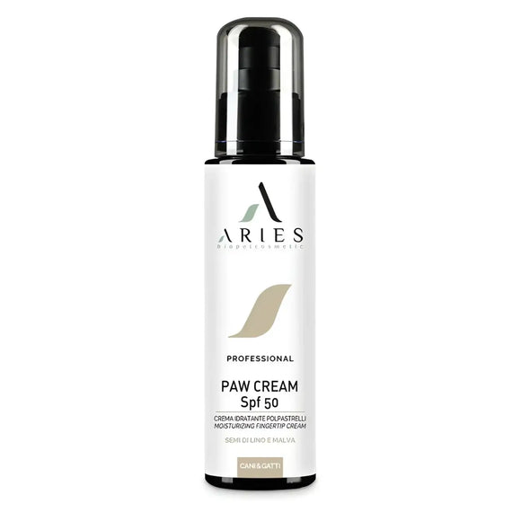 Aries - Crema idratante Spf 50 per tartufo e polpastrelli - 100 ml - Shampoo