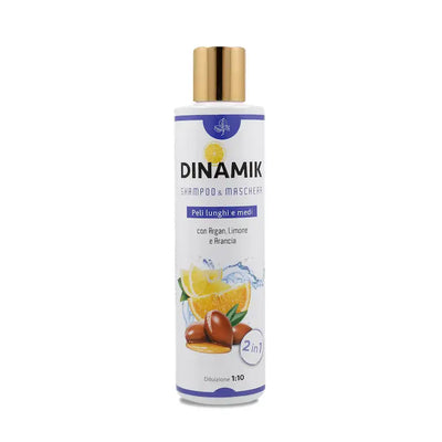 Aries - Dinamik Shampoo/Balsamo con Olio Argan - 250 ml - Shampoo
