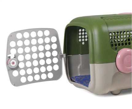 United Pets A.U.T.O. Transportín Verde/Tórtola - 0