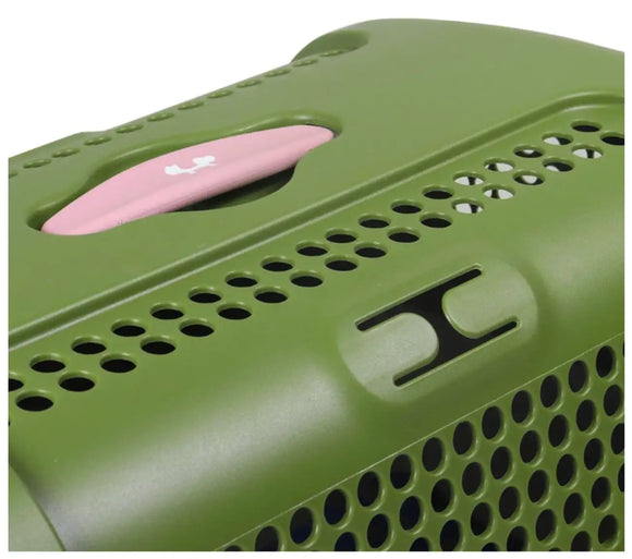 United Pets A.U.T.O. Transportbox Grün/Taube