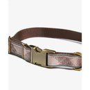 Barbour - Collare per cani Tartan Pink riflettente - Collari