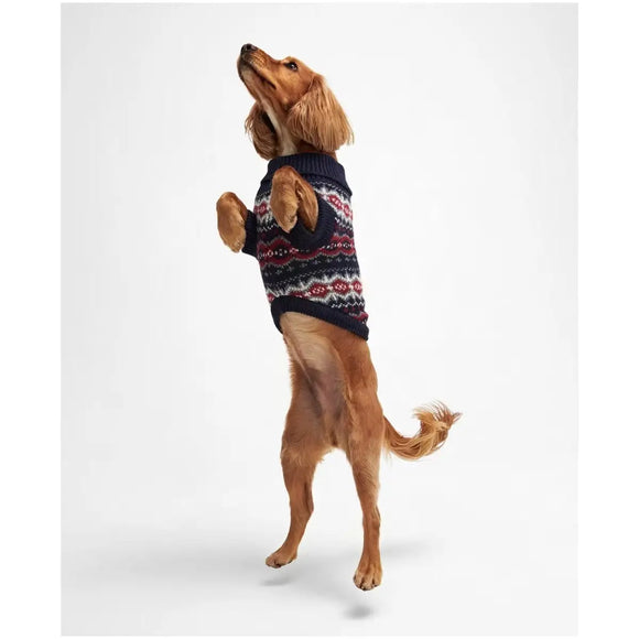 Barbour - Maglione per cani Case Fair Isle - Maglioncini