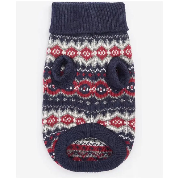 Barbour - Maglione per cani Case Fair Isle - Maglioncini