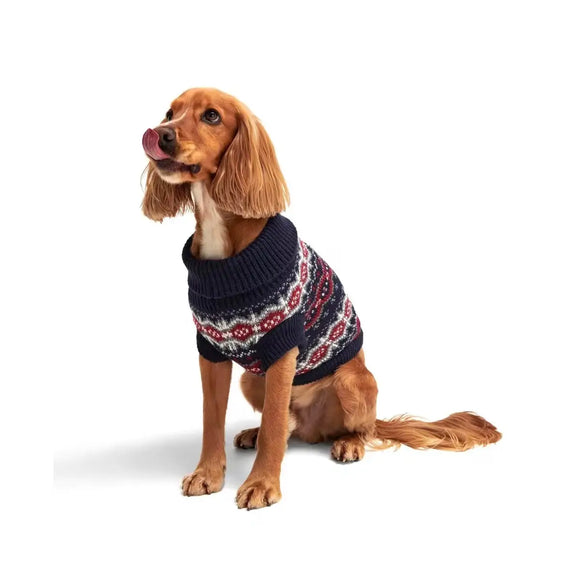 Barbour - Maglione per cani Case Fair Isle - Maglioncini