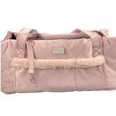 Borsa per cani Montreal - Rosa Antico / Velluto - Trasportini