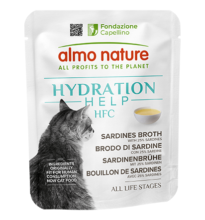 Almo Nature HFC Hydration Help Sardine Broth with Sardines