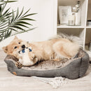 Ne&no® Robustes Hundespielzeug mit Quietscher - Waschbär Wally-12