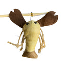 Cannetta con filo e animaletti in tessuto - 1 Pz - Giochi