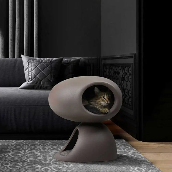 Qeeboo Grotte pour Chat avec Griffoir