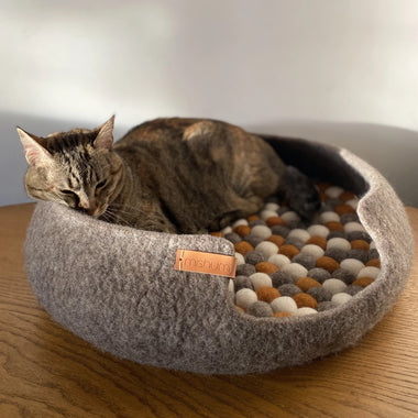 Mishum - Panier pour chats en feutre
