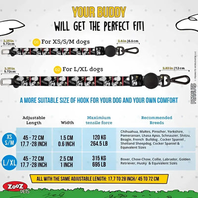 Cintura di sicurezza Charlie Brown Color Pink - Trasportini