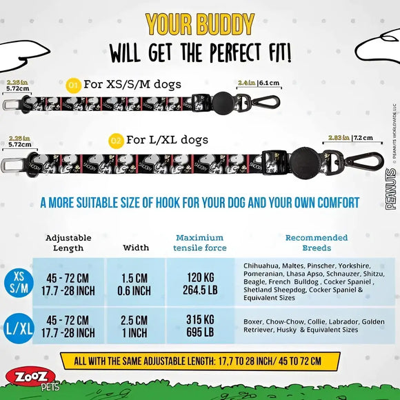 Cintura di sicurezza Charlie Brown Color Pink - Trasportini