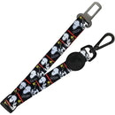 Cintura di sicurezza Charlie Brown Film Black - XS-M - Trasportini