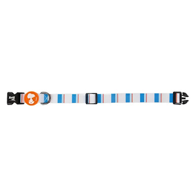 Collare Charlie Brown Azzurro/Arancio - Collari
