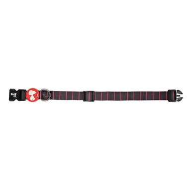 Collare Charlie Brown Nero/Rosso - Collari