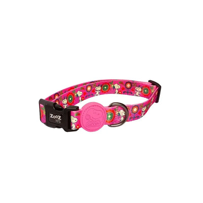 Collare Charlie Brown Pink Flower - XS - Collari