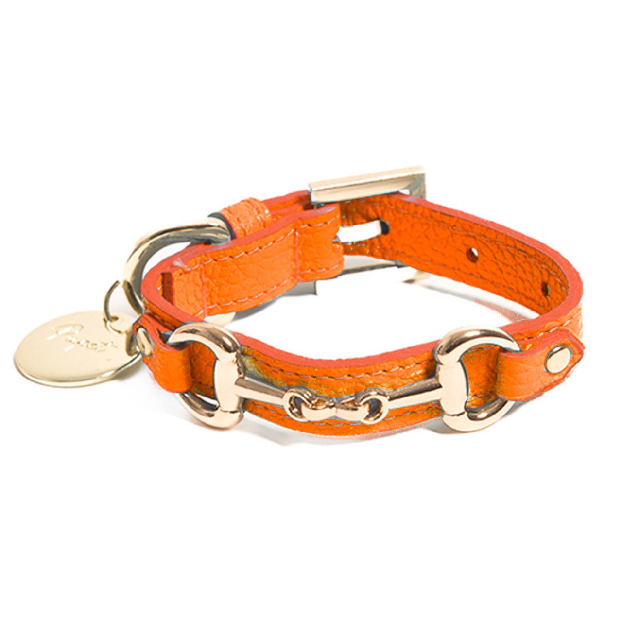 Pupet Couture - Lederhalsband mit Verschluss