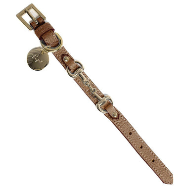 Pupet Couture - collare pelle con morsetto - 0