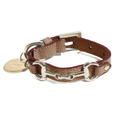 Pupet Couture - collare pelle con morsetto