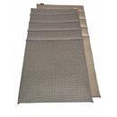 Copri Divano Quadro bianco e Marrone - Tappetino