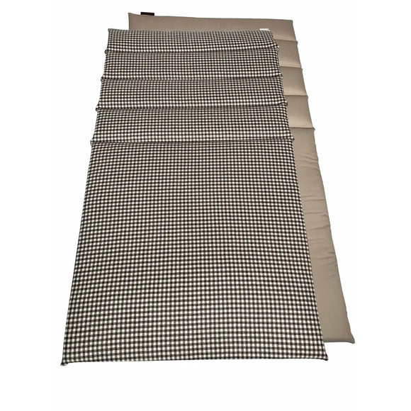 Copri Divano Quadro bianco e Marrone - Tappetino