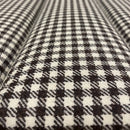 Copri Divano Quadro bianco e Marrone - marrone scuro / M - Tappetino