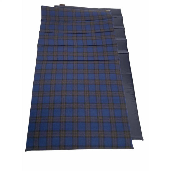 Copri Divano Quadro Blue e Marrone - Tappetino