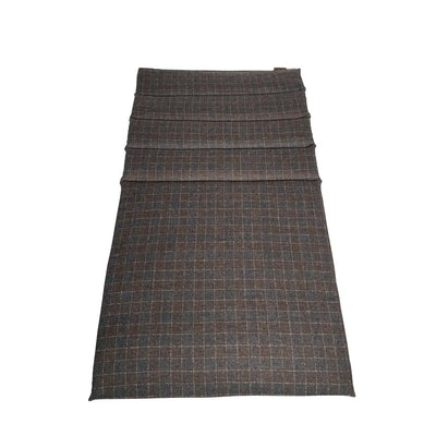 Copri Divano Quadro Grigio e Marrone - Tappetino