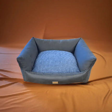 Cuccia Venezia - Alcantara Grigio/Catch me Azzurro - Cucce