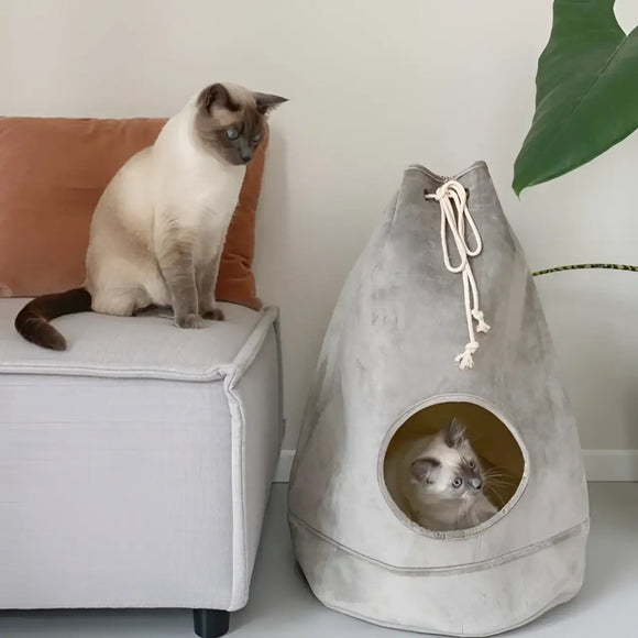 Designed By Lotte - Cat Home Vilar Grigio - Cucce