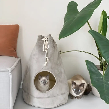 Designed By Lotte - Cat Home Vilar Grigio - Cucce