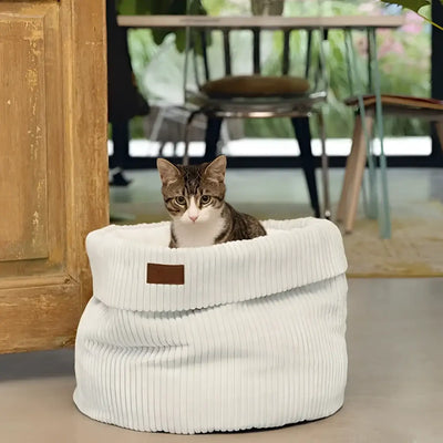 Designed By Lotte - Cestino a Coste Ghiaccio - ghiaccio - Cucce