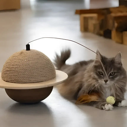 Designed By Lotte - Tiragraffi Legno Globo - 1 Pz