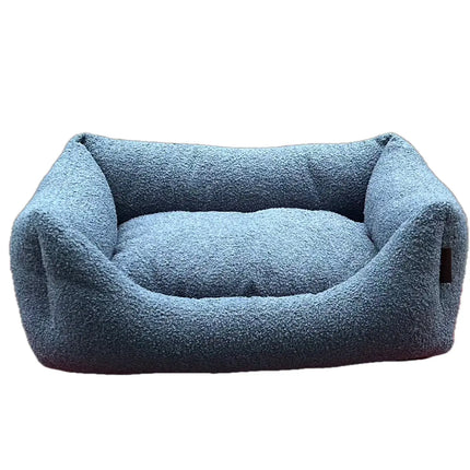 Divanetto TeddyNest - Cerulean Blue / M 60X50 - Cucce